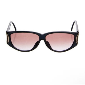 Christian Dior Black W/Gold sunglasses For women• Full Inclusion• Pre-Owned